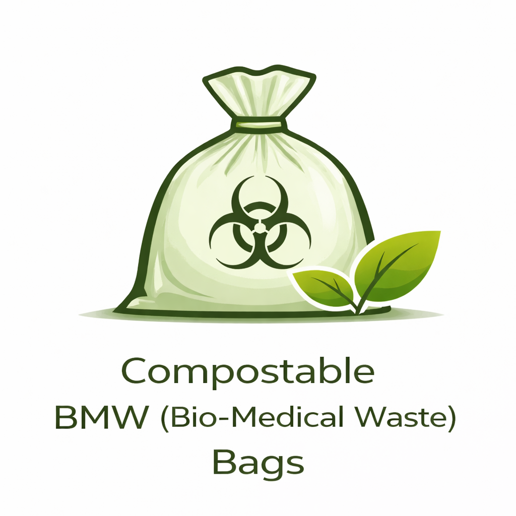 Eco-friendly compostable trash bags for homes and businesses