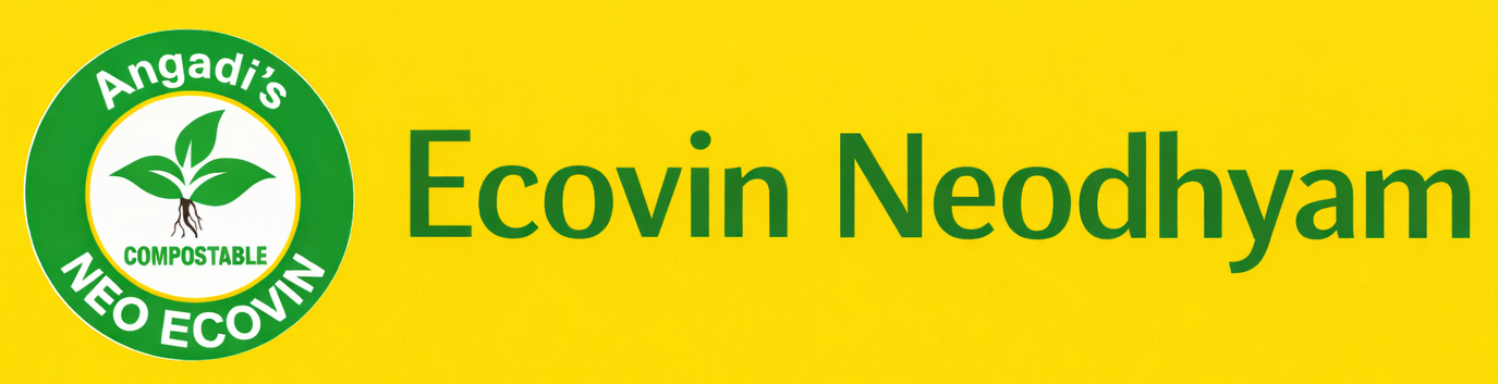 Angadi’s Neo Ecovin biodegradable and compostable packaging brand logo - Mobile 2